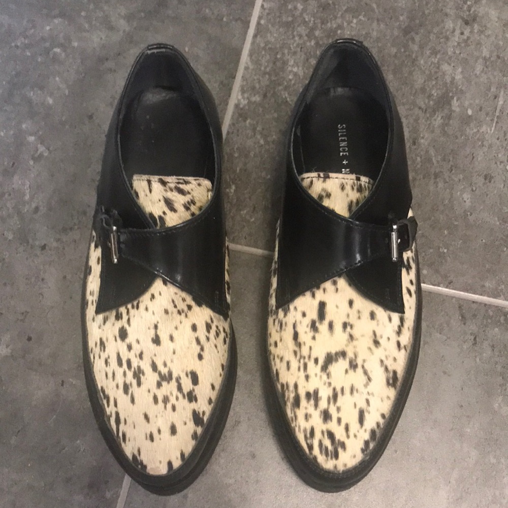 Urban Outfitters Monk Strap Platform Shoes